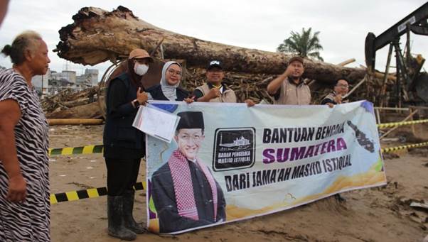 Relawan Masjid Istiqlal Salurkan Bantuan Kemanusiaan ke Warga Terdampak Bencana di Aceh Tamiang